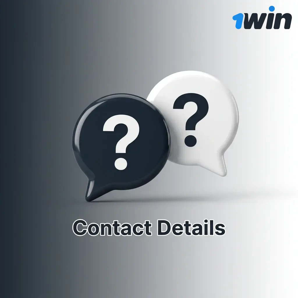 1win customer support contact details including live chat, email, Telegram, and help centre options for Indian players