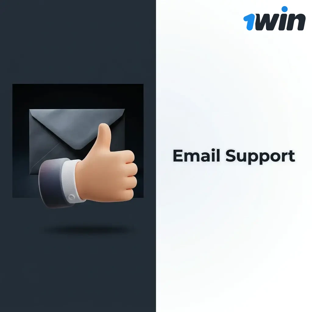 1win email support guide showing contact addresses, submission tips, and expected response times for queries