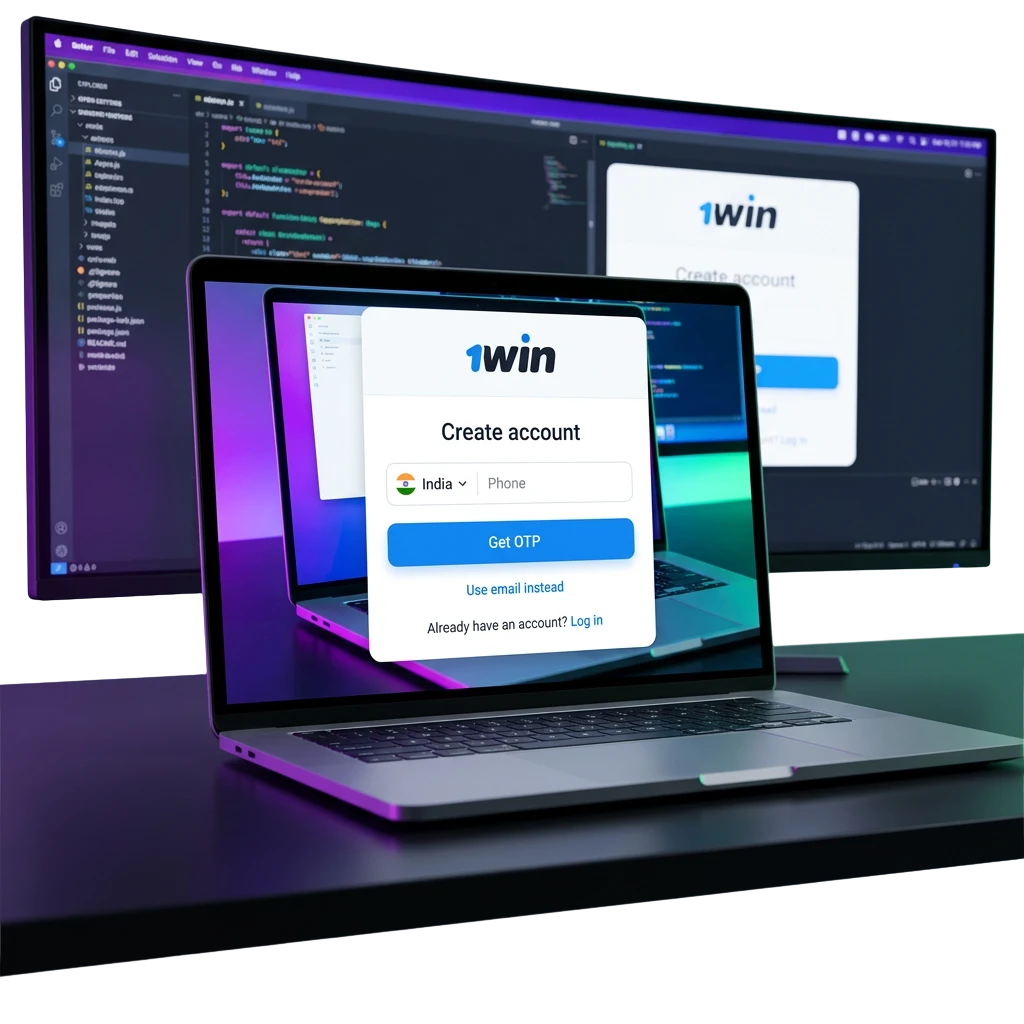 1win registration, login and verification process for Indian players with welcome bonuses and sports betting features