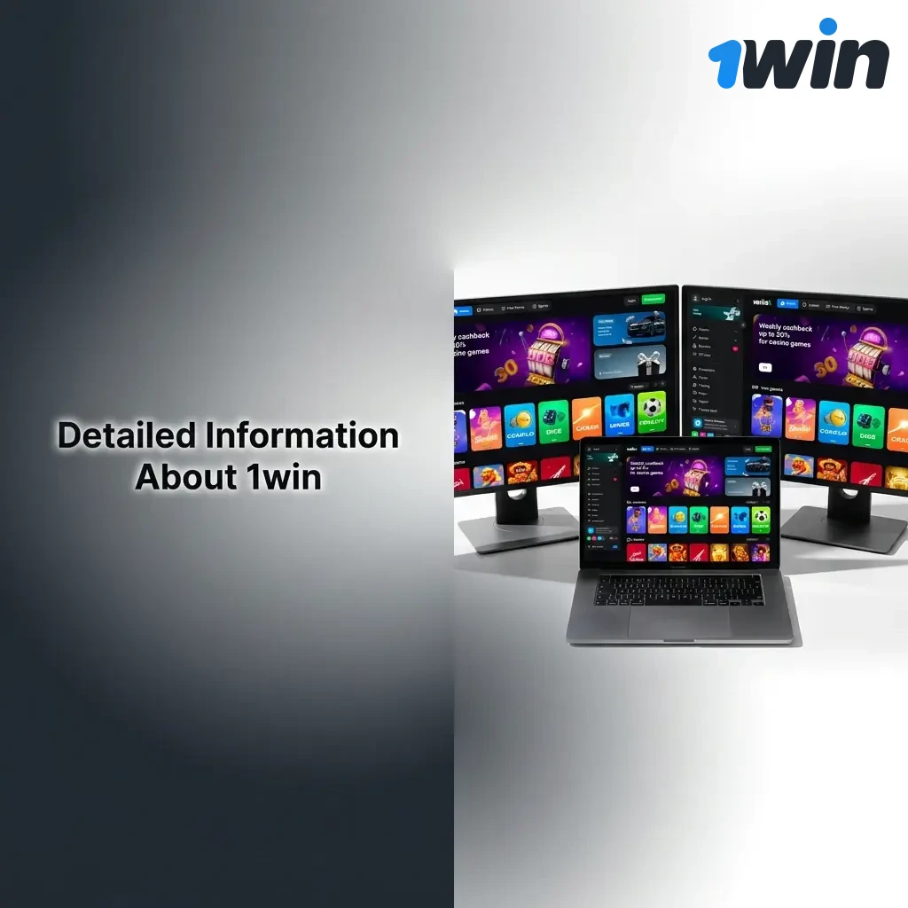 1win platform for Indian players showing sports betting, casino games, mobile app, and secure SSL account protection features