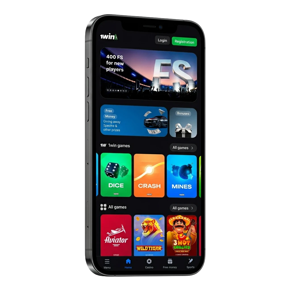 1win app for Android and iOS in India – sports betting, casino games, UPI payments & 500% welcome bonus
