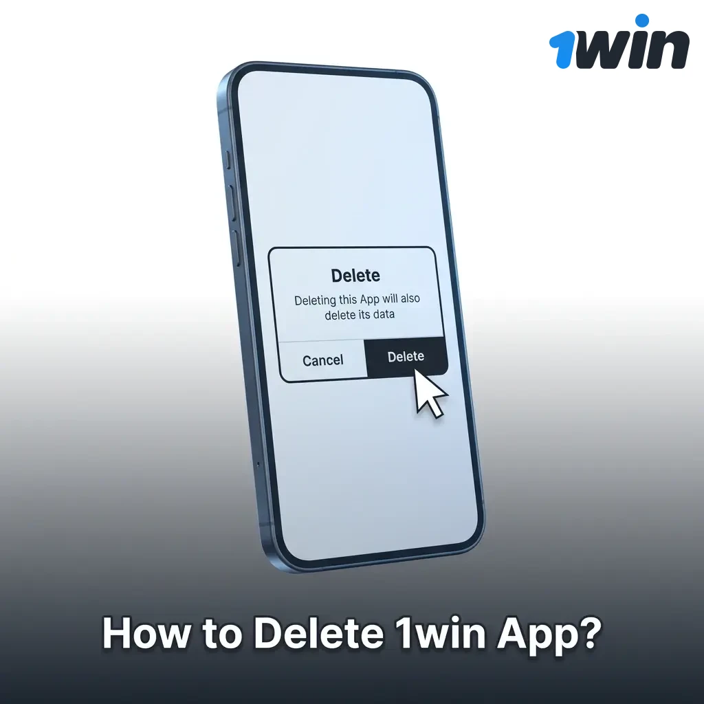 Steps to uninstall 1win app on Android and iOS devices with account safety assured