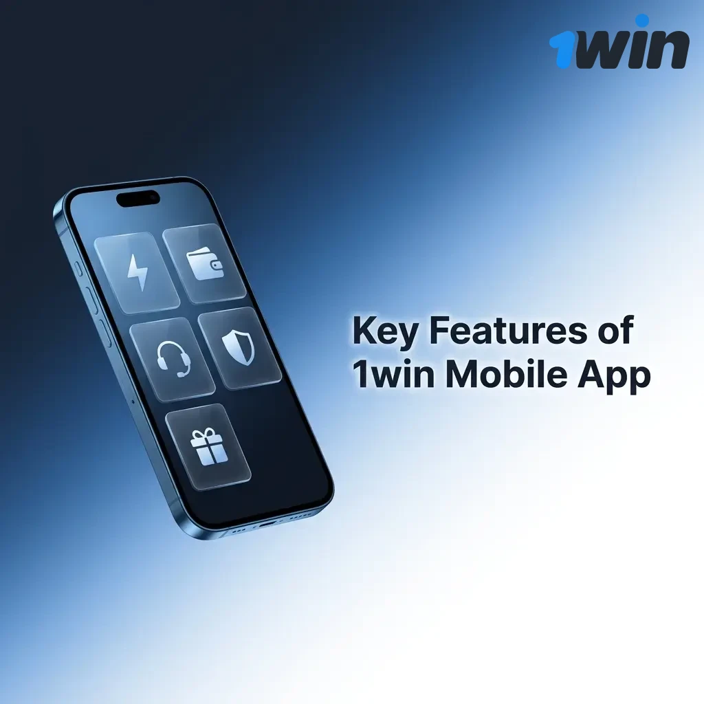 1win mobile app features for Indian bettors including INR support, UPI payments, live cricket betting, and casino games