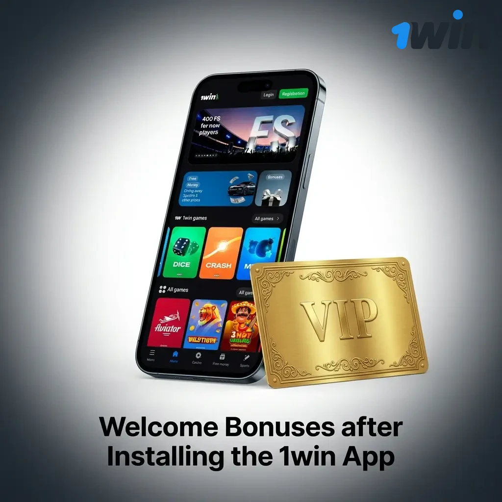 1win app welcome bonuses for Indian players including 130% to 170% deposit bonuses, free spins, and sports betting offers
